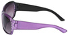 motorcycle sunglasses Chix Forever Purple Gradient Smoke Lens/Rhinestones