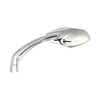 motorcycle mirrors MCS Universal Luca Die Cast Chrome 913895
