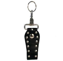 brelok do kluczy ROCK DADDY Rivets And Black Leather Band