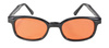 motorcycle sunglasses X-KD's ORANGE