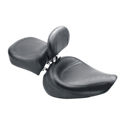 Mustang, Wide Touring solo seat. With rider backrest 537226