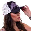 czapka LETHAL THREAT Floral Skull Rose Cap