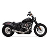 Vance & Hines, stainless 2-1 Upsweep exhaust 569761