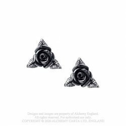 kolczyki ALCHEMY GOTHIC Ring 'O Roses Studs
