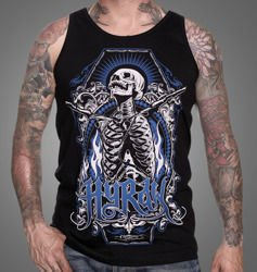tank top HYRAW SKULL and BONES