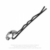 spinka do włosów ALCHEMY GOTHIC Skully Hair Grip - Black