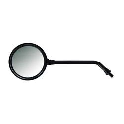 lewe lusterko motocyklowe MCS Uniwersalne Texas Long Stem Black 980712
