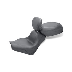 Mustang 2-p vintage sport touring seat plain black 8111654
