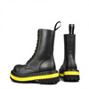 combat boots ALTERCORE 353 Vegan Black/Yellow