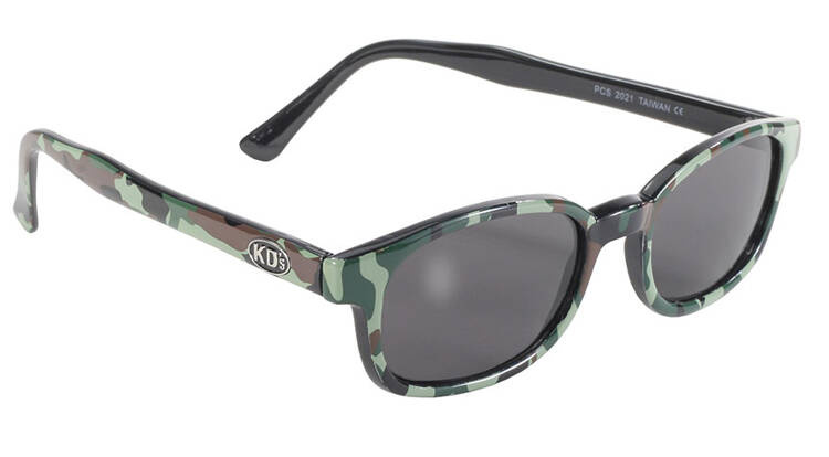 okulary motocyklowe KD's CAMO FRAME/SMOKE LENS