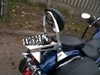 luggage rack Universal Model 1a (221mm) For RS Backrest