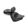Mustang 2-p wide touring seat plain black 8111652