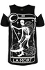 short sleeve T-Shirt RESTYLE Detth Tarot La Mort