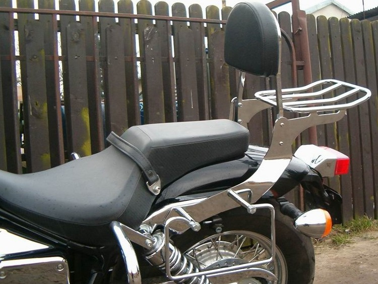 luggage rack MODEL 2 STANDARD HONDA VT 750 DC BLACK WIDOW