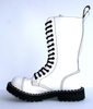 combat boots STEEL 135/136/O/FULL WHITE