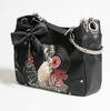 handbag BLACK HEART Rock N Roll