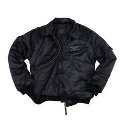 jacket bomber flight ARMY SURPLUS Heavy CWU Black