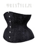 gorset RESTYLE CU10 Black Brocade Underbust