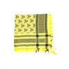 arafat scarf ROCK DADDY Pirat Skulls Yellow