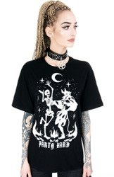 short sleeve T-Shirt RESTYLE Party Hard Devil Dance