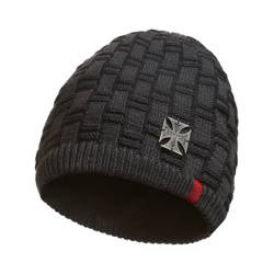 czapka WCC Metal Patch Beanie Grey