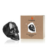 candle CANDELLANA Skull Low-Poly Black Metallic Big
