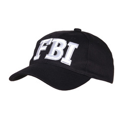 czapka ARMY SURPLUS FBI Black