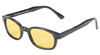motorcycle sunglasses KD's POLARIZED YELLOW