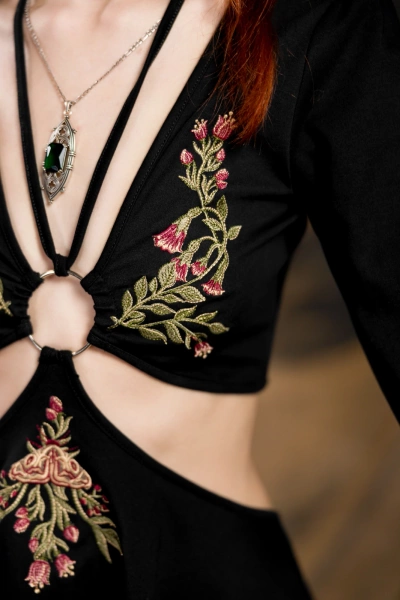 sukienka mini RESTYLE Forgotten Gardens