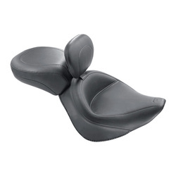 Mustang, Wide Touring solo seat. With rider backrest 537138