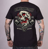 short sleeve T-Shirt BLACK HEART Flame Piston