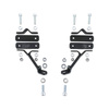 saddlebag brackets LONGRIDE Royal Enfield Classic 350 Black 970937