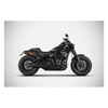 tłumik system 2-1 ZARD HD Softail M8 Full Matte Black 973639