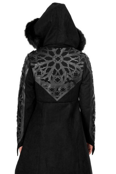 płaszcz zimowy RESTYLE Rosarium