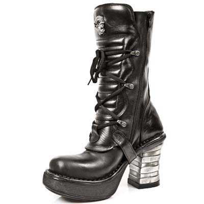buty rockowe NEW ROCK METALLIC PLATFORM M.8373-S1