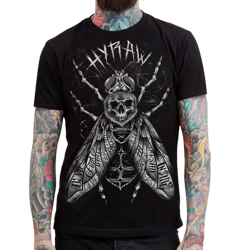 short sleeve T-Shirt HYRAW BLACK FLY