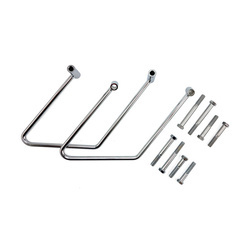 saddlebag brackets MCS SHD Softail Chrome 902066