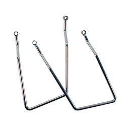 saddlebag brackets MCS HD Dyna/Softail Chrome 901890