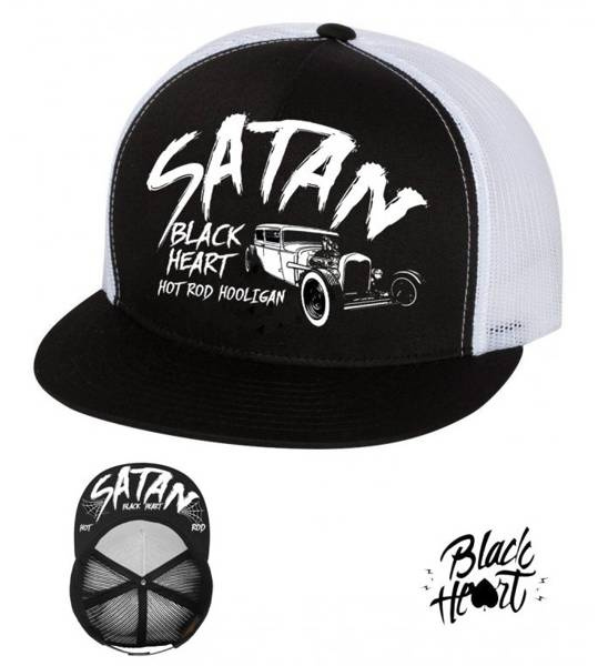 czapka BLACK HEART Satan