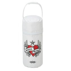bottle protector ROCK STAR BABY Serce i Skrzydła