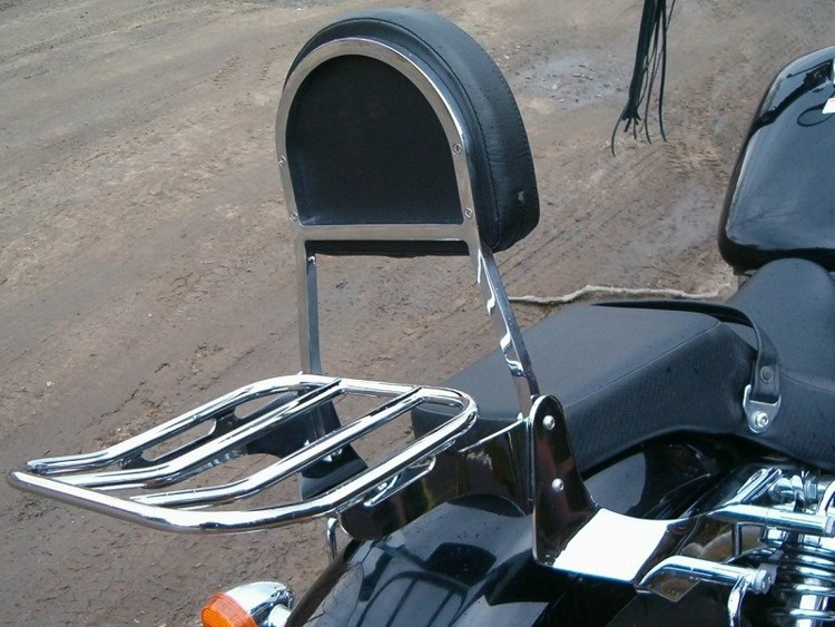 luggage rack MODEL 2 STANDARD HONDA VT 750 DC BLACK WIDOW