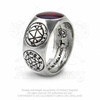ring ALCHEMY GOTHIC AGLA