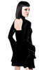 sukienka KILLSTAR Ziva She's Evil Velvet