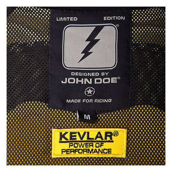 bluza na motocykl JOHN DOE XTM-FIBER® Black Male