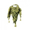 arafat scarf ROCK DADDY Pentagram Apple Green