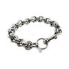 bransoleta AMIGAZ Double Ring Chain Silver 20,5cm