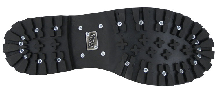 GLANY STEEL POMARAŃCZOWE / CZARNE 105/106/O 10 - DZIURKOWE