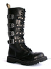 combat boots STEEL 139/140/OZ 4P FULL BLACK/BALLS
