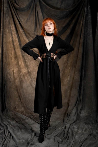 midi dress RESTYLE Poisoned Petal