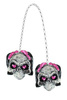 brelok na lusterko samochodowe LETHAL THREAT Dangler Girl Skulls
